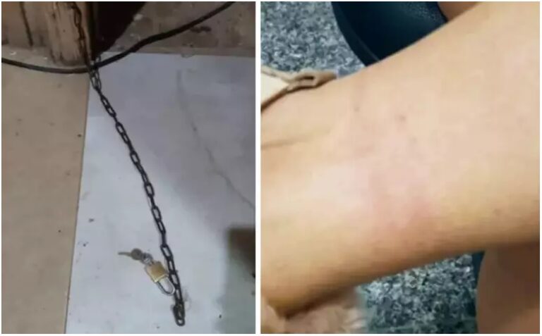 Filha é mantida acorrentada pelo pai em casa no Paraná