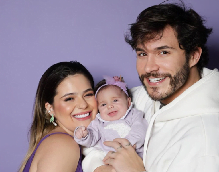 Eliezer, ex-BBB, fala sobre cólicas da filha Lua Di Felice que estão tiraram o sono do casal