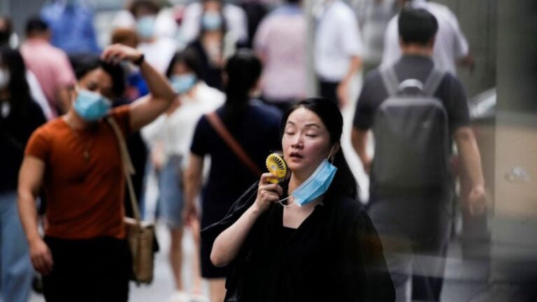 China registra um recorde de calor de 52,2ºC